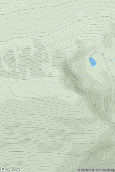 Thumbnail image for Sgurr na Lapaich [Loch Duich to Cannich] showing contour plot for surrounding peak